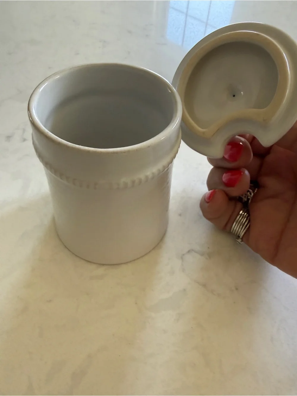Pottery Barn Gabriella Sugar Bowl